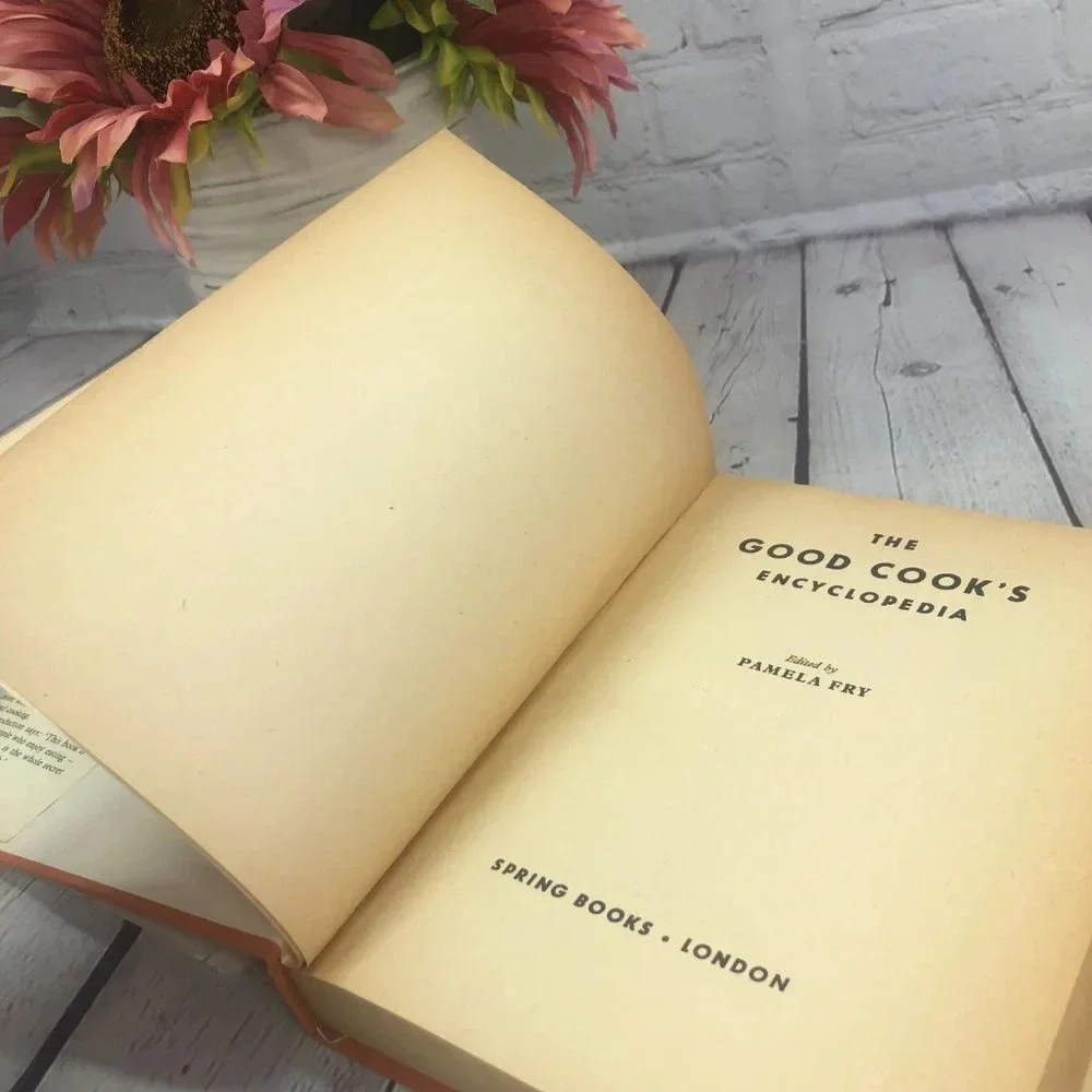 vintage the good cook's encyclopedia 1962